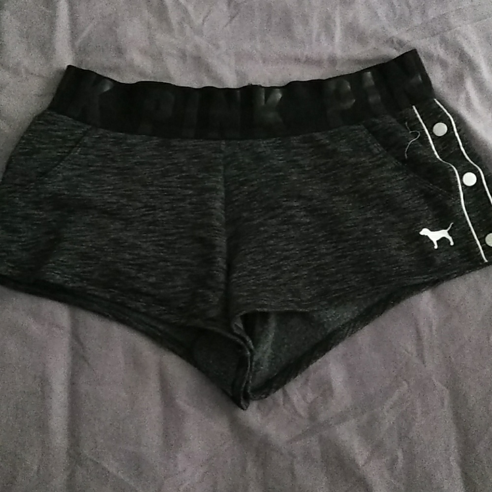 Pink Victoria's secret shorts size large